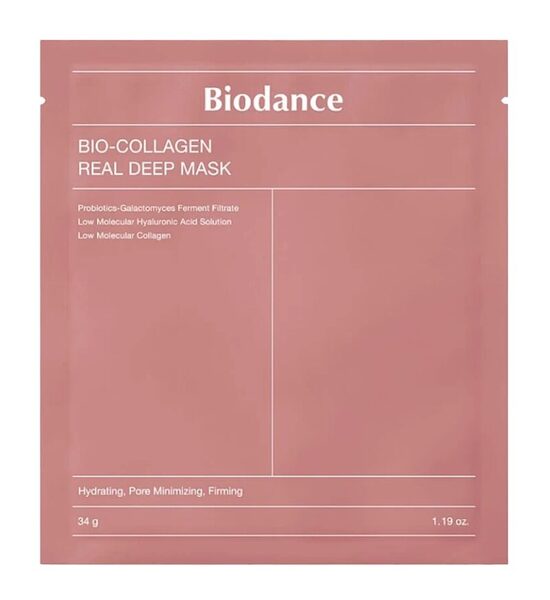 BIODANCE - Bio Collagen Real Deep Mask - hidrogelinė veido kaukė su kolagenu